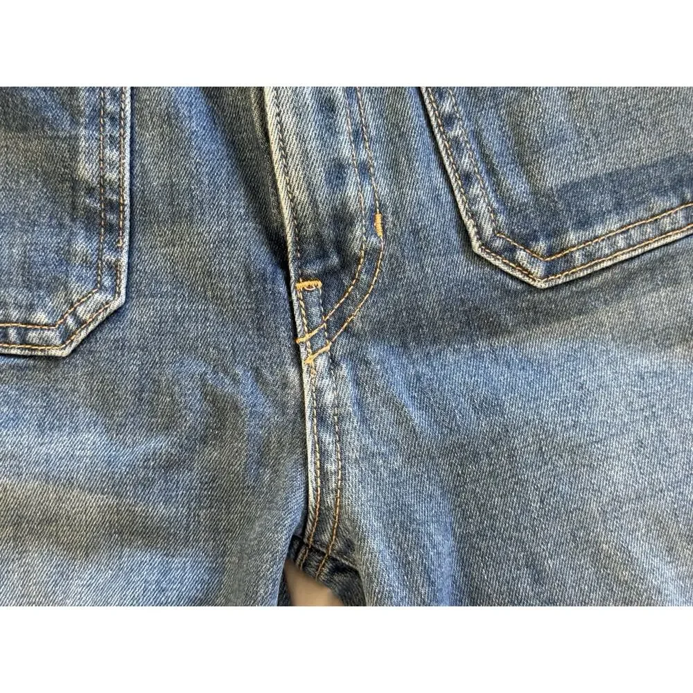 Emerson Fry Twin Doves Treasure Jeans Womens Size 28 "Bell" Flared Leg Stardust - Picture 10 of 16